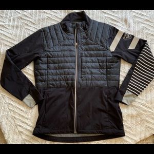 rossignol mens poursuite warm nordic ski jacket coat 200 black xl skiing insulat